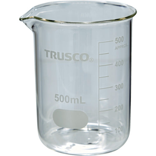 ＴＲＵＳＣＯ　ガラスビーカー　５００ｍｌ　GB-500　1 個