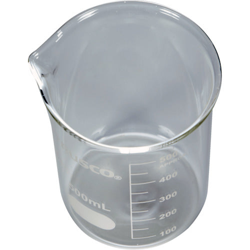 ＴＲＵＳＣＯ　ガラスビーカー　５００ｍｌ　GB-500　1 個