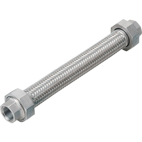 NFK Fit Union Type Flexible Hose (Non-welded) Union SUS304 (ALLSUS304) 20A x 500L NK-1100/SUS304-20A-500L 1 pc