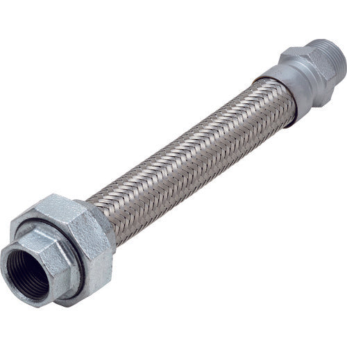 NFK Union/Nipple Type Flexible Hose Fitting FCMB-SS400 10A x 300L NK-1900/FCXSS-10A-300L 1 Piece
