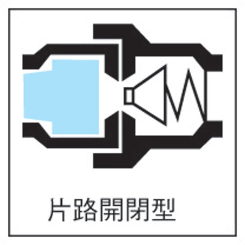 ＪＯＰＬＡＸ　樹脂プラグ　相手側取付Ｒｃ１／４　めねじ取付用　JS-02　1 個