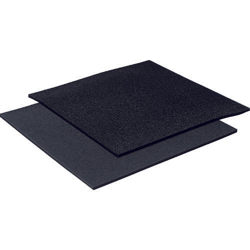INOAC polyurethane foam, chemical resistant filter sheet, small roughness, 10 x 1000 x 1000, MF20-10, 1 sheet