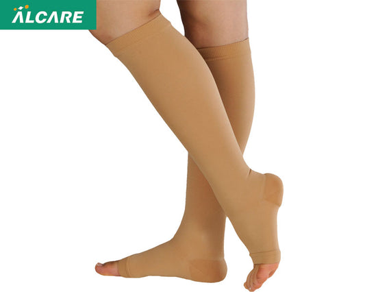 アンシルク・3　ハイソックス　つま先なし　2枚1組 / 18622　L　ライトブラウン　1 足