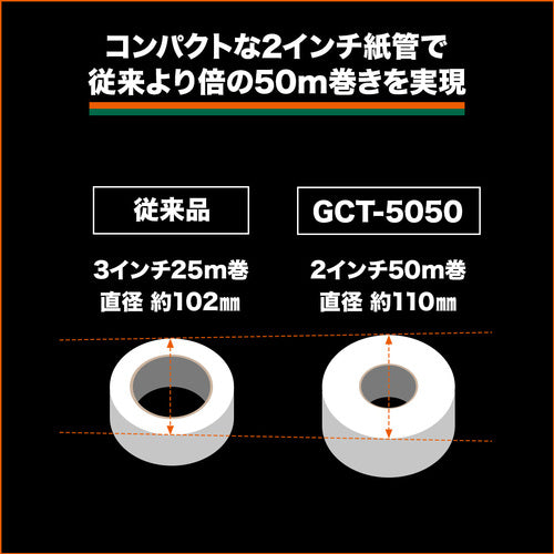 TRUSCCO 배권 크로스 접착 테이프 폭 50mmX 길이 50m GCT-5050 1권