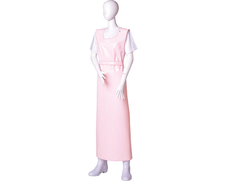 入浴介助エプロン　ひもタイプ　LL / 6013　サックス　1 枚