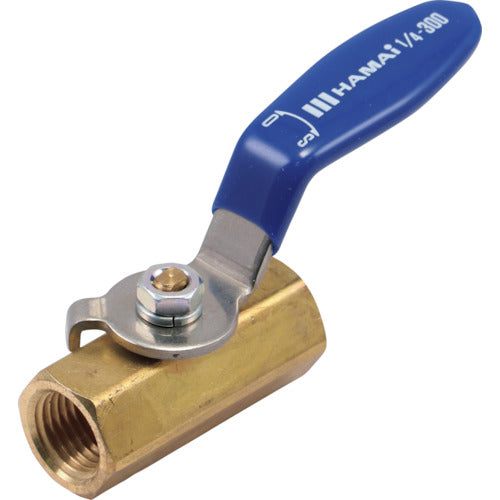 HAMAI 저압 스팀용 볼 밸브 BBS-216-08RC 1개