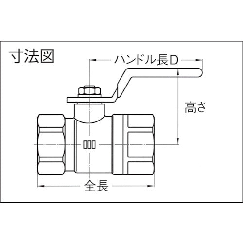 ＨＡＭＡＩ　スタンダードボア　黄銅製ボールバルブ　RBS-43-20RC　1 個