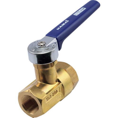 HAMAI 본격 스팀용 황동 볼 밸브 RBS-77-20RC 1개