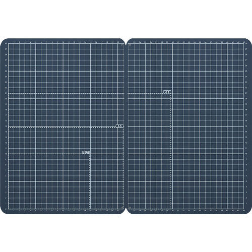 ＫＩＮＧ　ＪＩＭ　小さくたためるワイドカッタ−マット　ネイビー　　7804-NV　1 枚