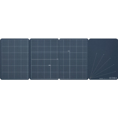 ＫＩＮＧ　ＪＩＭ　小さくたためるワイドカッタ−マット　ネイビー　　7804-NV　1 枚