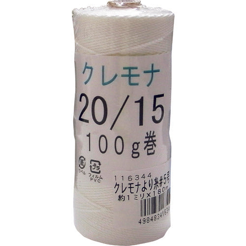 まつうら　クレモナより糸　５号（約１．０ｍｍ）×１８０ｍ　KM-YORIITO#5-180M　1 個