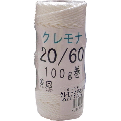 まつうら　クレモナより糸　２０号（約２．０ｍｍ）×４５ｍ　KM-YORIITO#20-45M　1 個