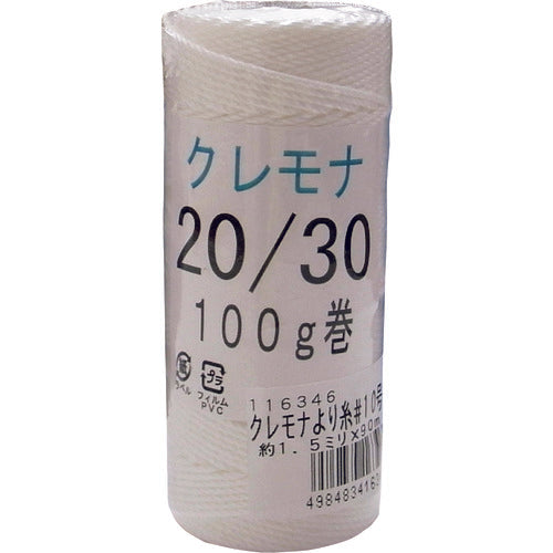 まつうら　クレモナより糸　１０号（約１．５ｍｍ）×９０ｍ　KM-YORIITO#10-90M　1 個