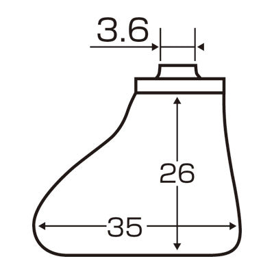 Sealtight Adult Leg Support / 912215 S 1 pc