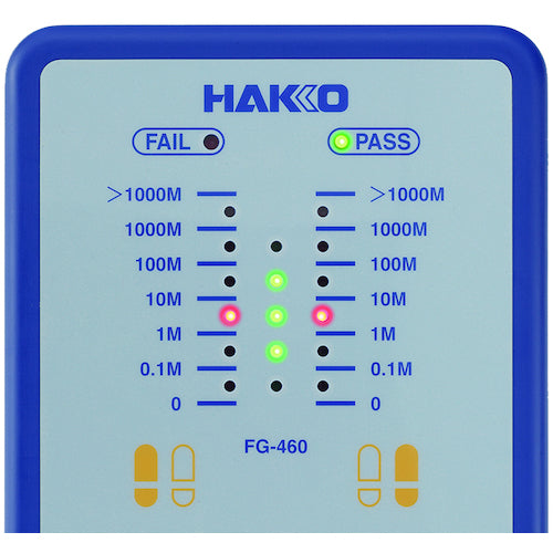 白光　帯電防止靴用テスター　ＦＧ−４６５　１００Ｖ　平型プラグ　FG465-81　1 台