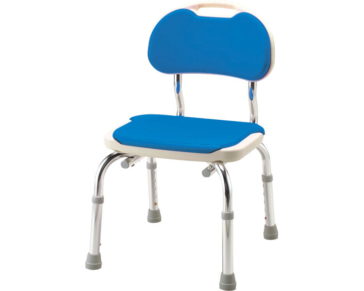 Anju Shower Bench CPE-N with Backrest / 536-300 Blue 1 Unit