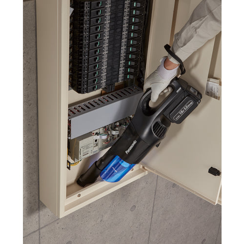 Ｐａｎａｓｏｎｉｃ　充電サイクロン式クリーナーＤｕａｌ１８Ｖ電池セット品　EZ37A5PN1G-B　1 台