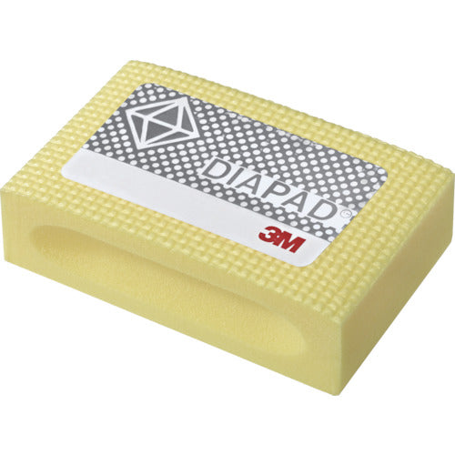 3M 플렉시블 다이아몬드 핸드랩스 ​​S#400 55X90mm 황색 6200J S M18-40 1개