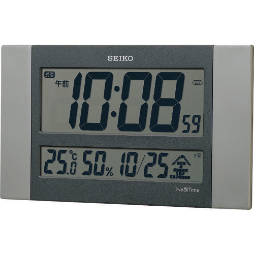 SEIKO 전파 시계 세이코넥스 타임 ZS451S 은색 150×260×26mm ZS451S 1개