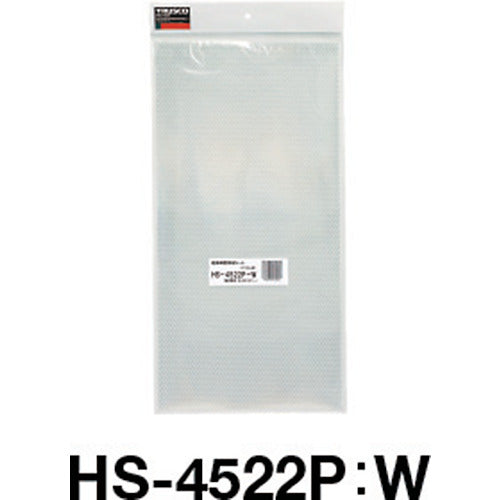 ＴＲＵＳＣＯ　超高輝度反射シート　プリズム型　４５５ｍｍＸ２２７ｍｍ　白　HS-4522P　1 SHT