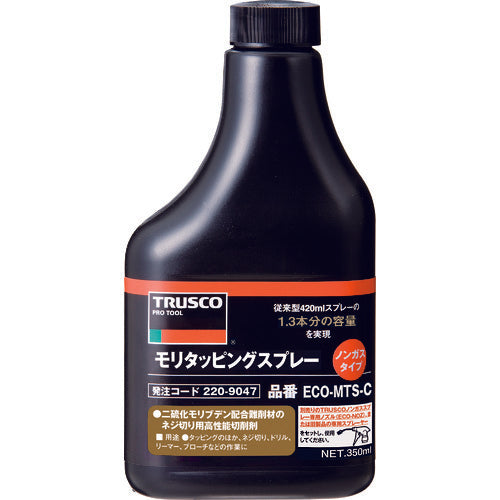 ＴＲＵＳＣＯ　モリタッピングノンガスタイプ　高性能切削用替ボトル　３５０ｍｌ　ECO-MTS-C　1 本