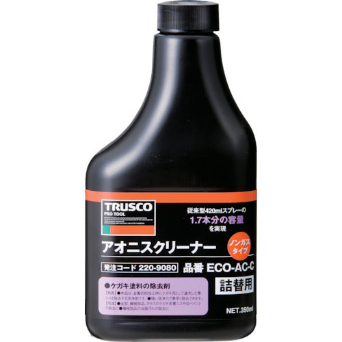 ＴＲＵＳＣＯ　αアオニスノンガスクリーナー　替ボトル　３５０ｍｌ　ECO-AC-C　1 本