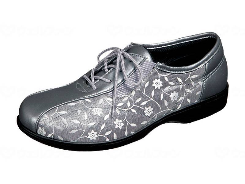 ムーンスターらくらくL007 ｼﾙﾊﾞｰ 23.0