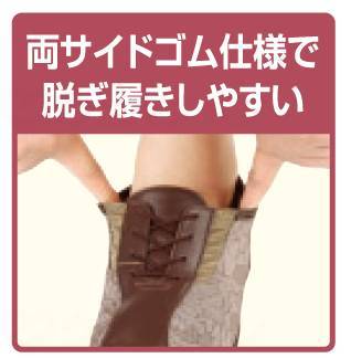 ムーンスターらくらくL007 ｼﾙﾊﾞｰ 25.0