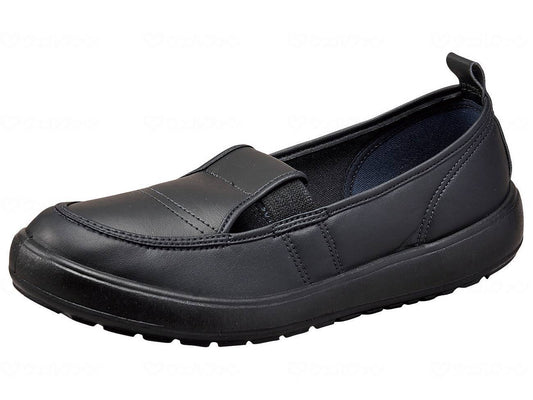 ムーンスターMS大人の上履き03 ﾌﾞﾗｯｸ 25.0