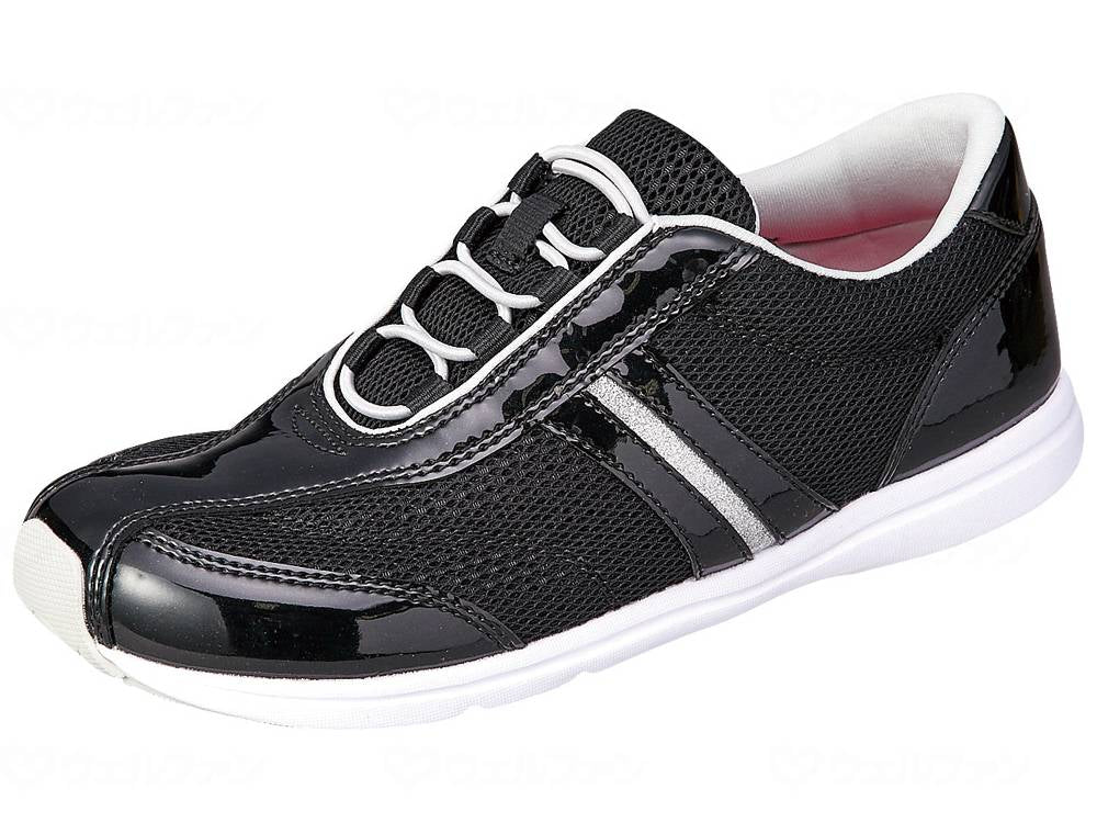 ムーンスター大人の運動靴０２ ﾌﾞﾗｯｸ 22.0