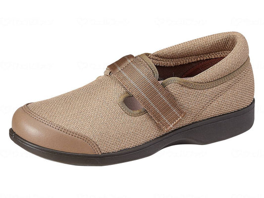 ムーンスターらくらくＬ019 ﾍﾞｰｼﾞｭ 24.0