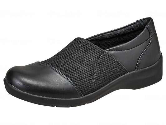 ムーンスターEVE 304 ﾌﾞﾗｯｸ 23.0