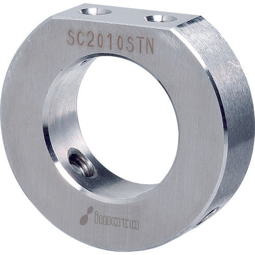 ＩＷＡＴＡ　セットカラー　Ｄカットネジ付　ＳＵＳ３０４　SC0808STN　1 個