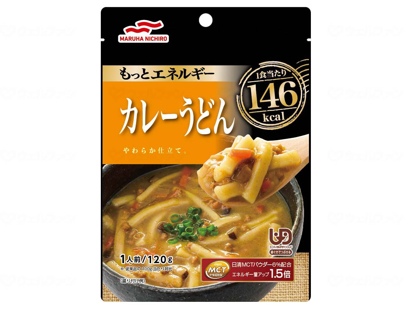 マルハニチロもっとエネルギー　UD2 個 ｶﾚｰうどん