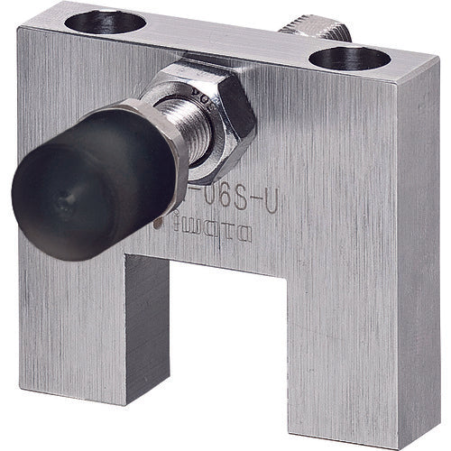 IWATA 리니어 스토퍼 우레탄 볼트 부착 SUS LSEN-06S-U 1개