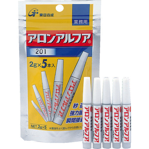 アロン　アロンアルファ　２０１　２ｇ（５本入）　AA-201-02AL-5　1 袋
