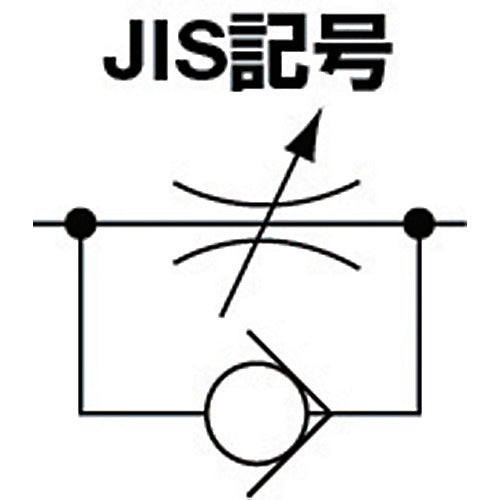 치요다 파이브 인라인 스피드 컨트롤러 6mm F6R-00SC 1개