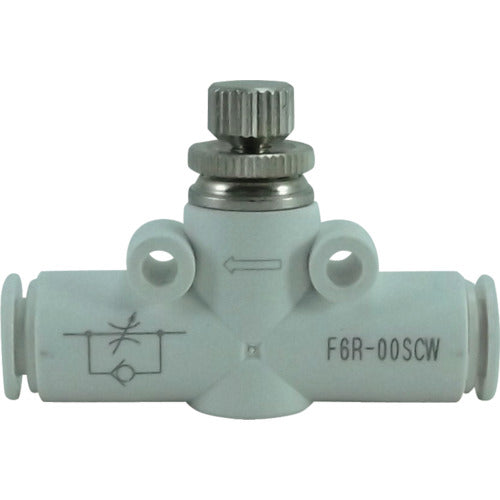 치요다 파이브 인라인 스피드 컨트롤러 W(흰색) 6mm F6R-00SCW 1개