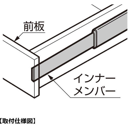 ＳＵＧＡＴＳＵＮＥ　（１９０１１１１８１）３６１８−７００／スライドレール　3618-700　1 式