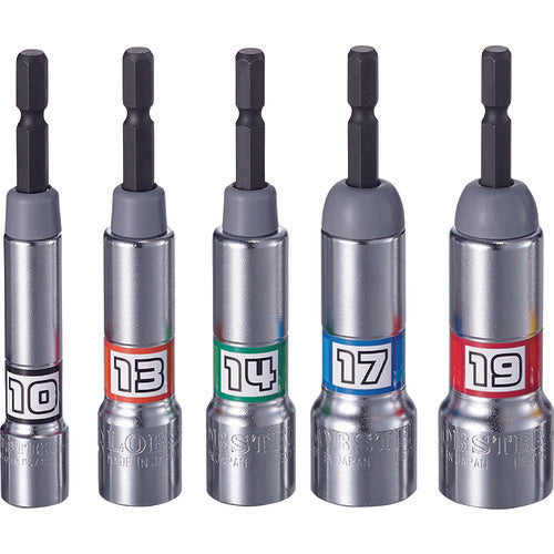 EBI Electric Drill Socket Stolock 36 Set of 5 DSXL5S 1 S