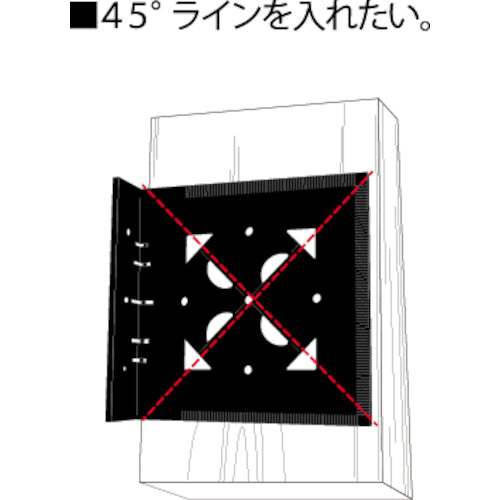 ＤＡＩＤОＨＡＮＴ　２×４・１×４材用　工作定規　10179057　1 個