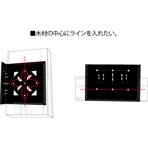 ＤＡＩＤОＨＡＮＴ　２×４・１×４材用　工作定規　10179057　1 個