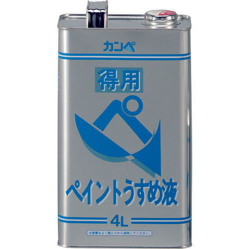 KANSAI Value Paint Thinner 4L 00447644991040 1 can