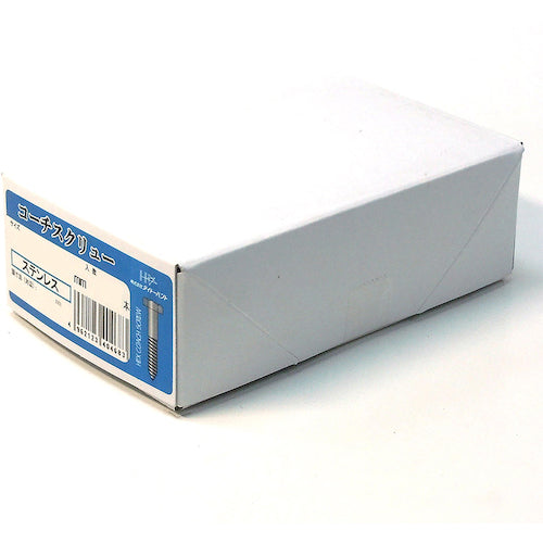 ＤＡＩＤОＨＡＮＴ　ステンレス　コーチスクリュー　１０ｘ５０（１７頭）（１５本）　00040467　1 箱
