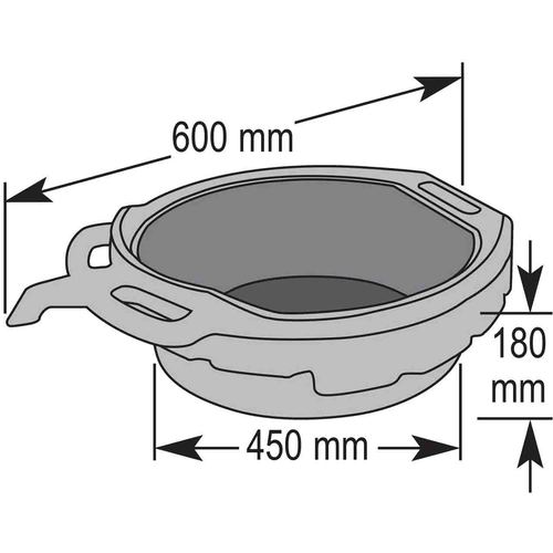 HAZET 드레인 팬 197-2 1개