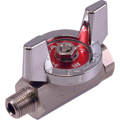 HAMAI Male x Female Connection Stainless Steel Small Diameter Ball Valve (06A to 15A) BSS-659-06RC 1 pc