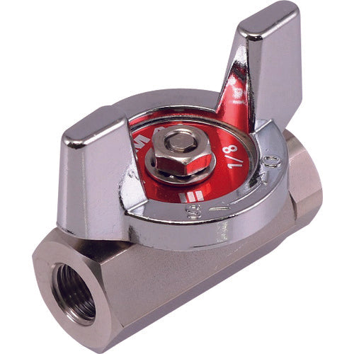 HAMAI Stainless Steel Small Diameter Ball Valve 06A (1/8B) BSS-658-06RC 1 pc