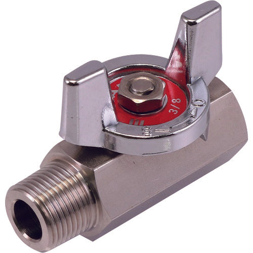HAMAI Male x Female Connection Stainless Steel Small Diameter Ball Valve (06A-15A) BSS-660-15RC 1 pc