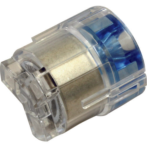 Nichifu Quick Lock Plug-in Wire Connector (for Φ2.0 and Φ2.6) Number of poles: 3 Blue transparent 20 pieces QLXL 3 1 box