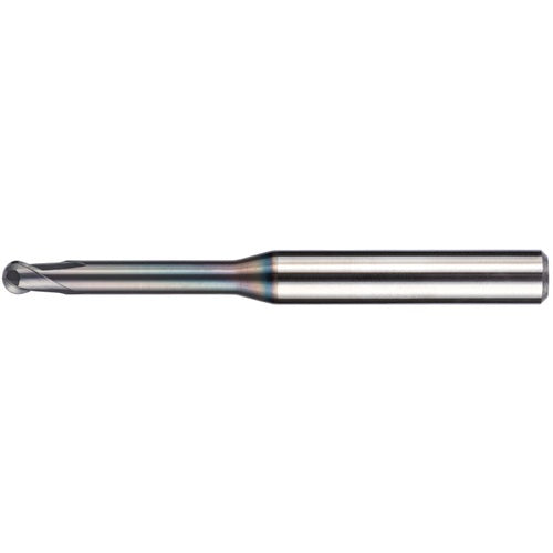 NS 무한 코팅 프리미엄 Plus 고경도강 고정밀 가공용 2장 블레이드 롱 넥 볼 엔드밀 굽기 척 대응 쇼트샹크 타입